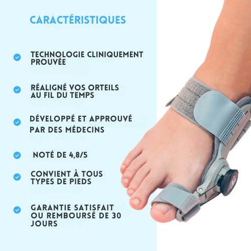 Orthèse hallux valgus